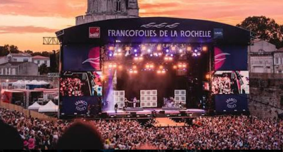 Francofolies de la Rochelle Resmi Buka Konser Musim Panas